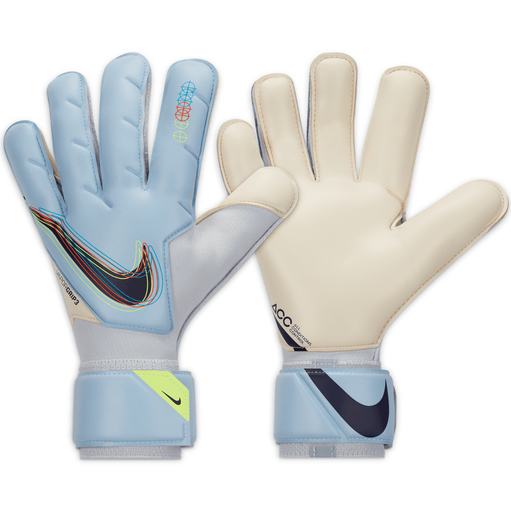 Woedend kijk in Triatleet Nike Vapor Grip III Goalkeeper Gloves - LightMarine/White/BlackenedBlue  CN5650-548 – Soccer Zone USA
