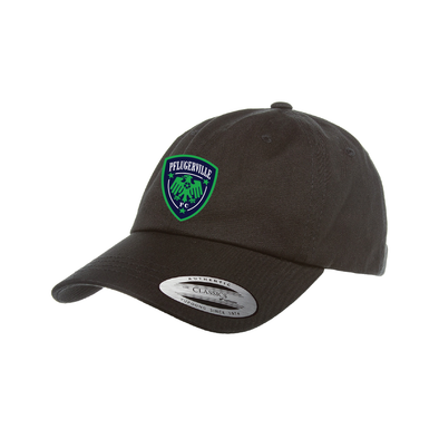 Pflugerville FC Yupoong Cotton Twill Dad Cap Black