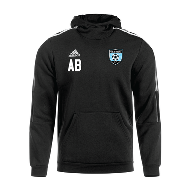 Weston FC Girls Premier adidas Tiro 21 Hoodie Black