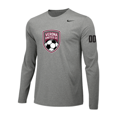 Verona (Logo) Nike Legend LS Shirt Grey