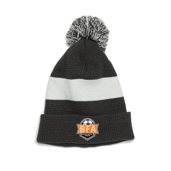 BFA Nike Authentic Pom Beanie Anthracite/White