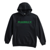 Pflugerville FC FAN (Club Name) Pennant Super 10 Hoodie Black