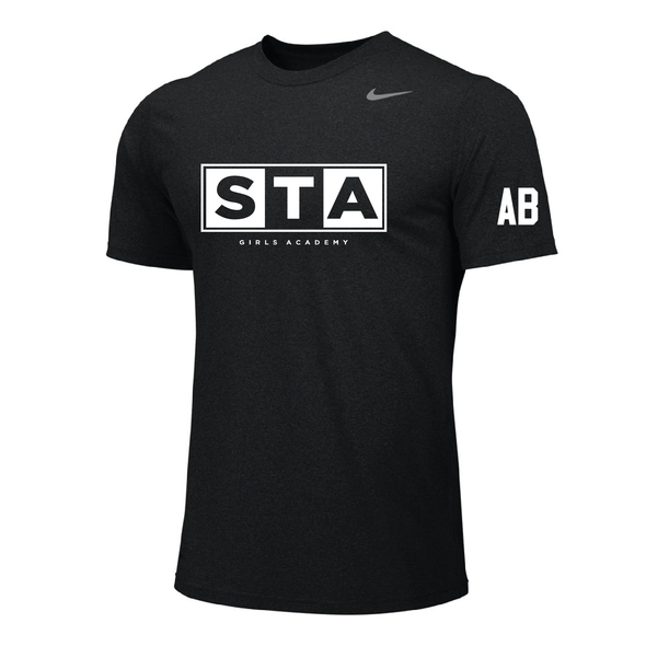 STA Girls Academy (Logo) Nike Legend SS Shirt Black