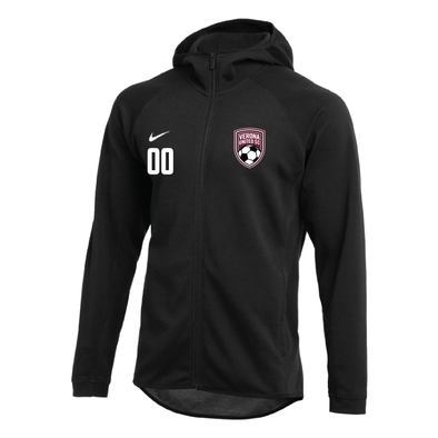 Verona Nike Showtime Full-Zip Hoodie Black