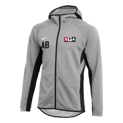 STA Girls Academy Nike Showtime Full-Zip Hoodie Grey