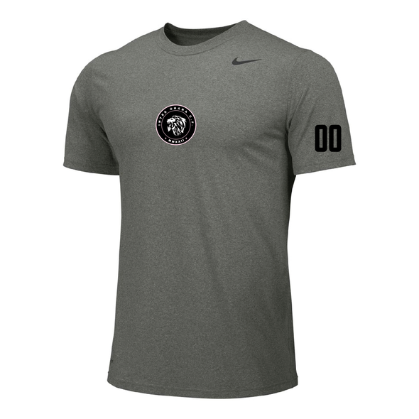Inter Ohana U9-U18 (Patch) Nike Legend SS Shirt Grey