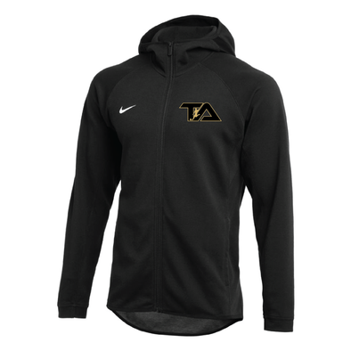 Tech Academy Nike Showtime Full-Zip Hoodie Black