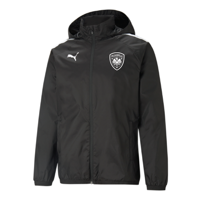 Pflugerville FC FAN Puma Team Liga 25 All Weather Jacket Black