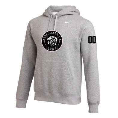 Inter Ohana Travel (Logo) Nike Club Hoodie Grey