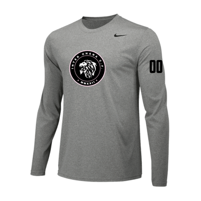 Inter Ohana Travel (Logo) Nike Legend LS Shirt Grey