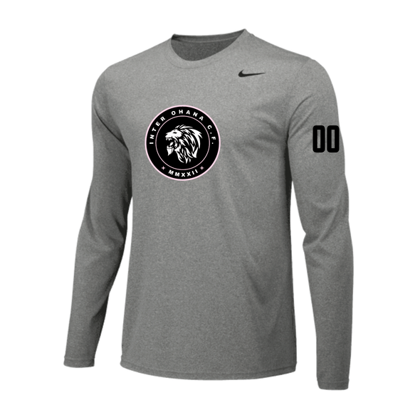 Inter Ohana U9-U18 (Logo) Nike Legend LS Shirt Grey