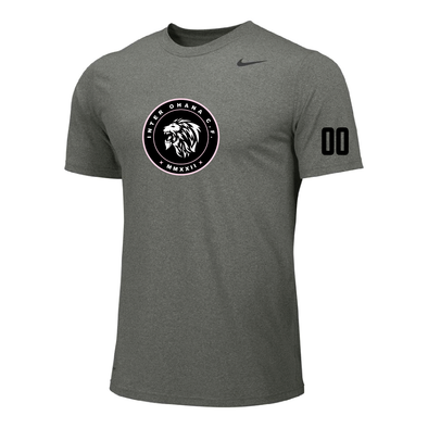 Inter Ohana Travel (Logo) Nike Legend SS Shirt Grey