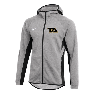 Tech Academy Nike Showtime Full-Zip Hoodie Grey