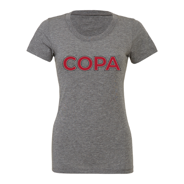 FC Copa (Club Name) Bella + Canvas Short Sleeve Triblend T-Shirt Grey