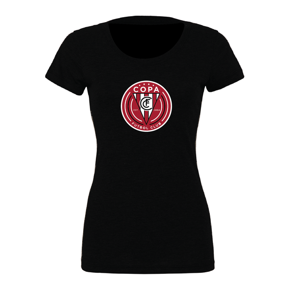 FC Copa (Logo) Bella + Canvas Short Sleeve Triblend T-Shirt Solid Black
