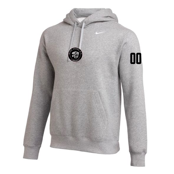 Inter Ohana U7-U8 (Patch) Nike Club Hoodie Grey