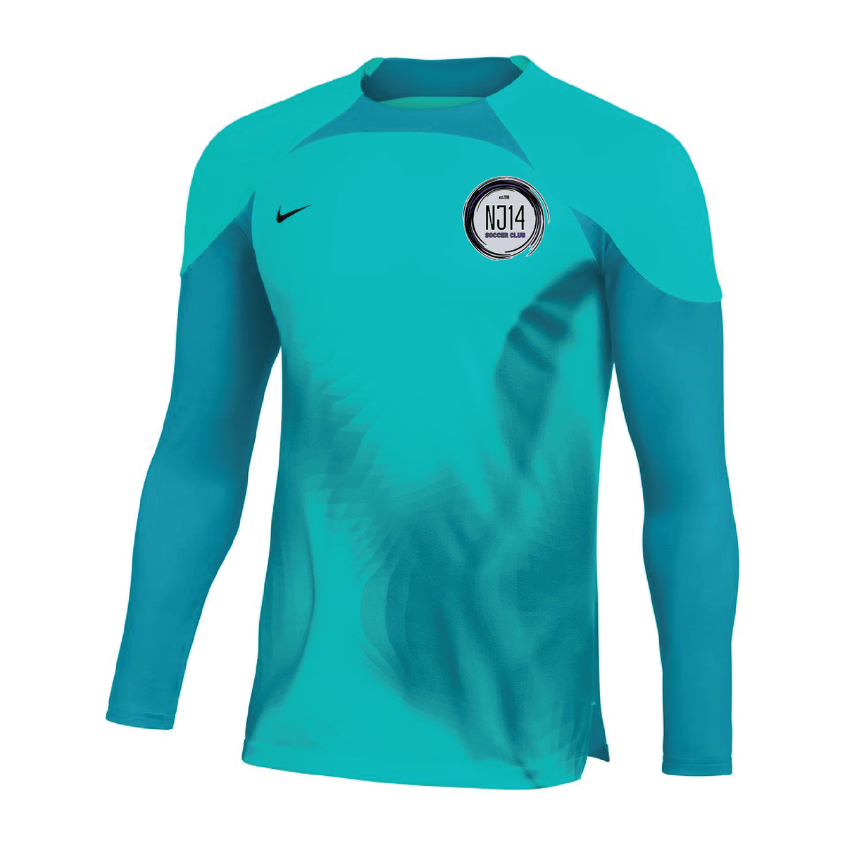 NJ14 Nike Gardien IV LS Goalkeeper Jersey Hyper Turquoise Soccer Zone USA