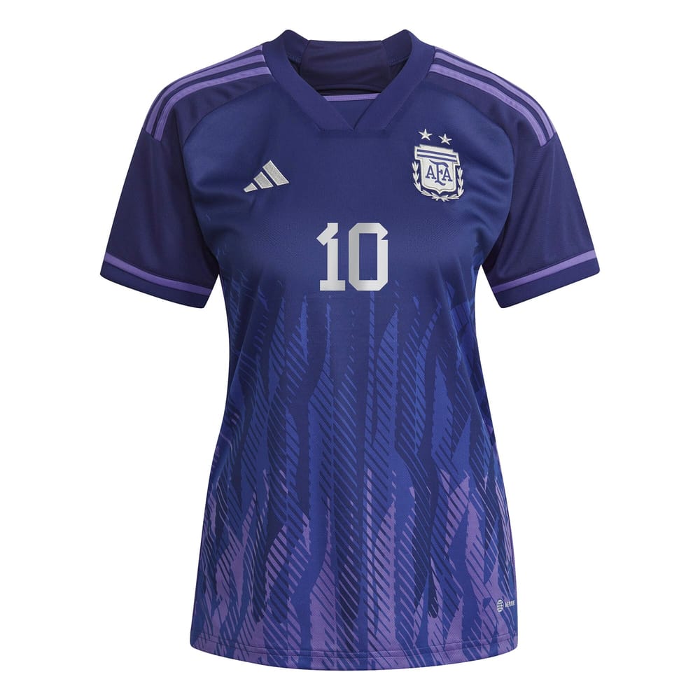 Women's Replica Messi adidas Argentina Away Jersey 2022 IC9618 – Soccer  Zone USA