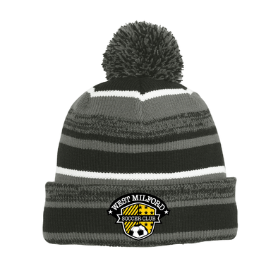 West Milford New Era Sideline Bobble Beanie Black