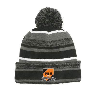 PSA National New Era Sideline Bobble Beanie Black