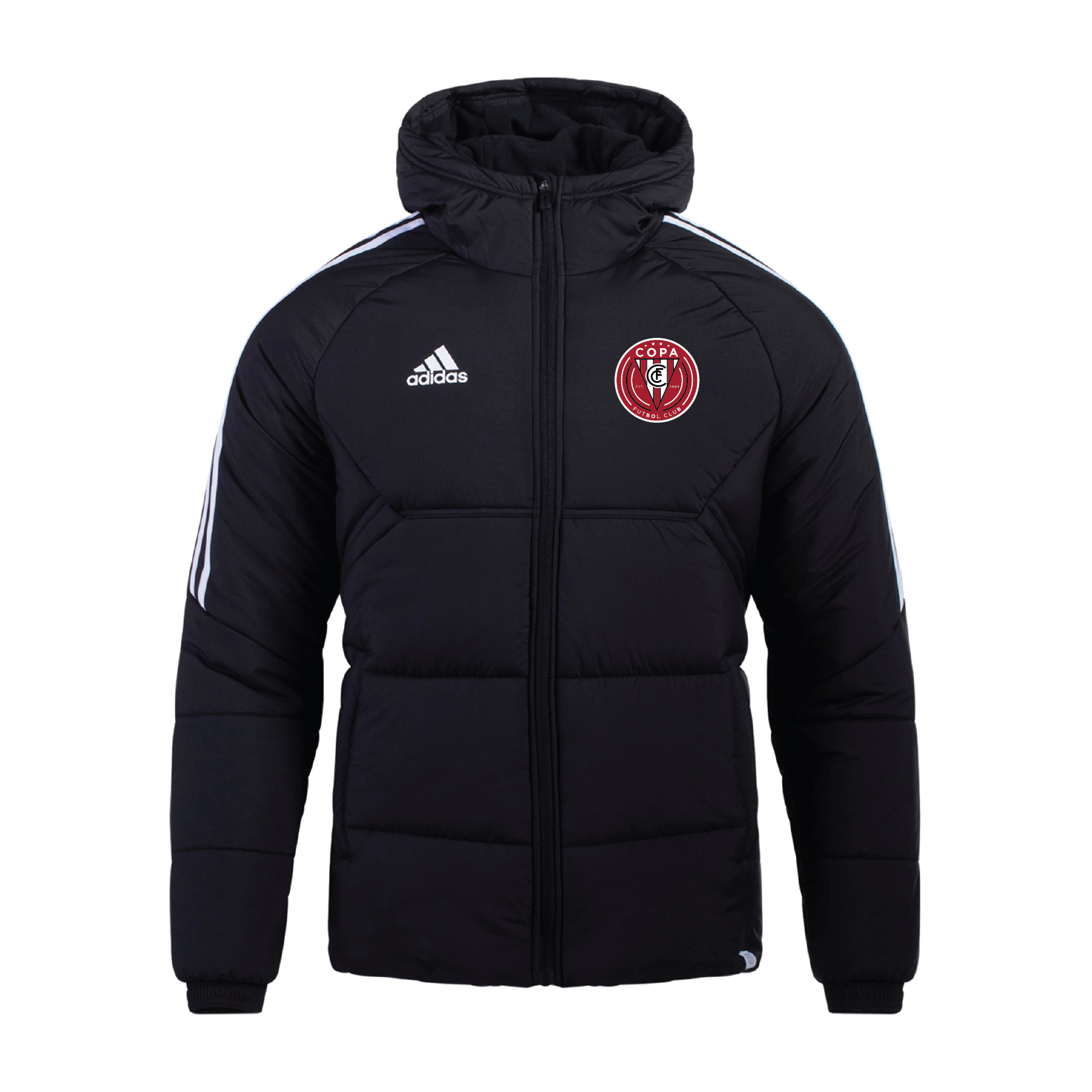 Adidas soccer top winter coat