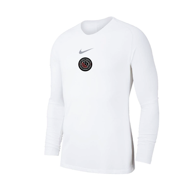 Quick Touch Seniors Nike Park LS First Layer Compression White