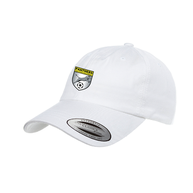 Wayne Panthers Yupoong Cotton Twill Dad Cap White