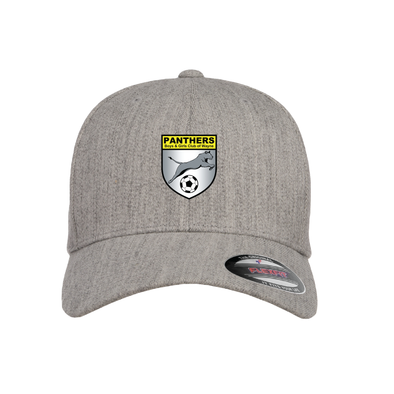 Wayne Panthers Flexfit Wool Blend Fitted Cap Heather Grey