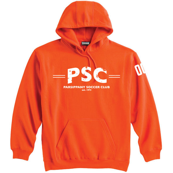 Parsippany SC (Club Name) Pennant Super 10 Hoodie Orange