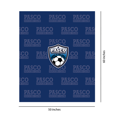 PASCO Wolfpack Custom Blanket