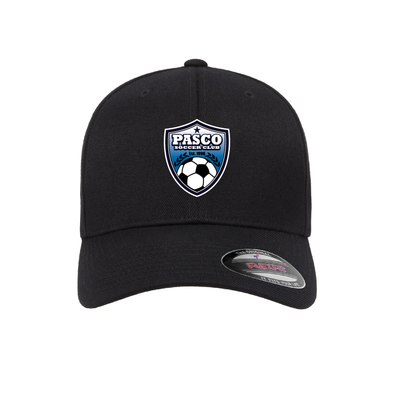 PASCO Flexfit Wool Blend Fitted Cap Black