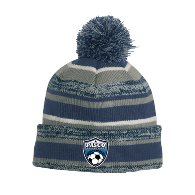 PASCO New Era Sideline Bobble Beanie Navy