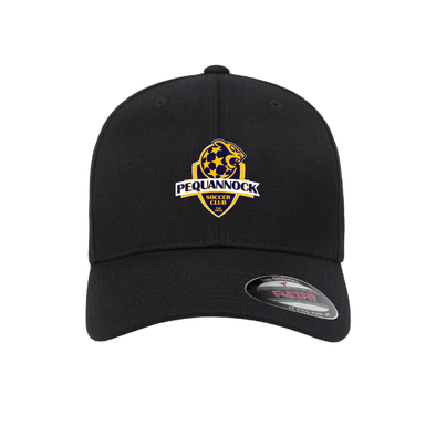 Pequannock SC Flexfit Wool Blend Fitted Cap Black