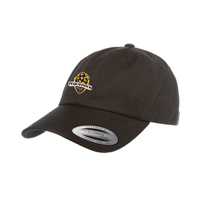 Pequannock SC Yupoong Cotton Twill Dad Cap Black