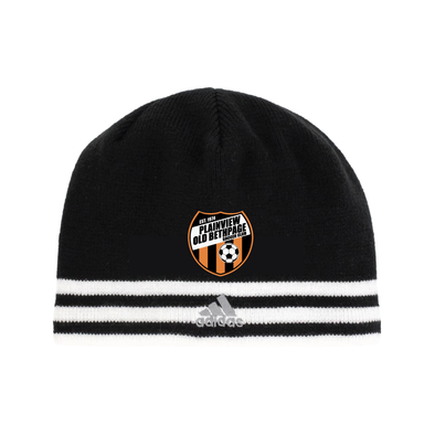 Plainview Old Bethpage adidas Knit Beanie Black/White