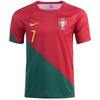 Kid's Replica Nike Ronaldo Portugal Home Jersey 2022