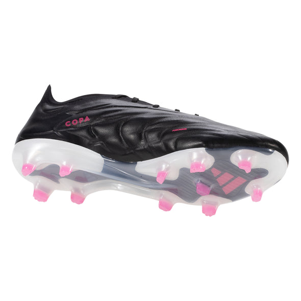 adidas Copa Pure.1 FG Soccer Cleats - Black/Metallic/Pink