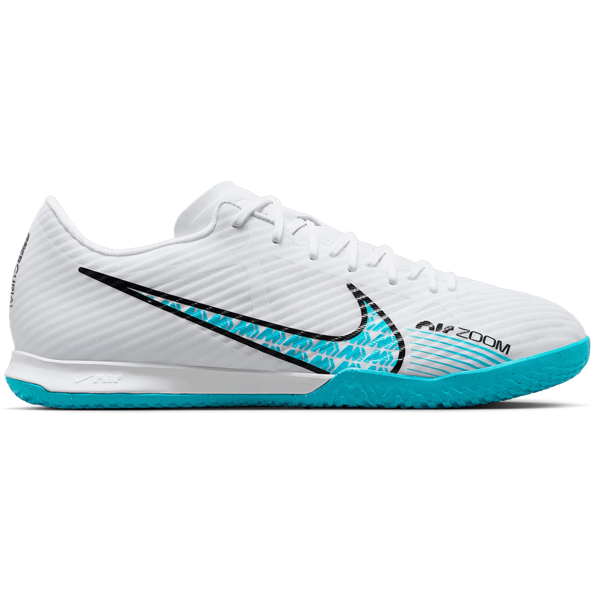 Nike Zoom Mercurial Vapor 15 IC Indoor Soccer Shoes - White/Blue/Pink/Black – Zone USA