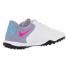 Nike Tiempo Legend 9 Academy TF Artificial Turf Soccer Shoe - White/Black/Blue/Pink