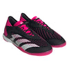 adidas Predator Accuracy.1 IN Indoor Soccer Shoes - Black/White/Pink