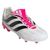 adidas Predator Precision.3 FG Junior Firm Ground Soccer Cleats - White/Core Black/Team Shock Pink