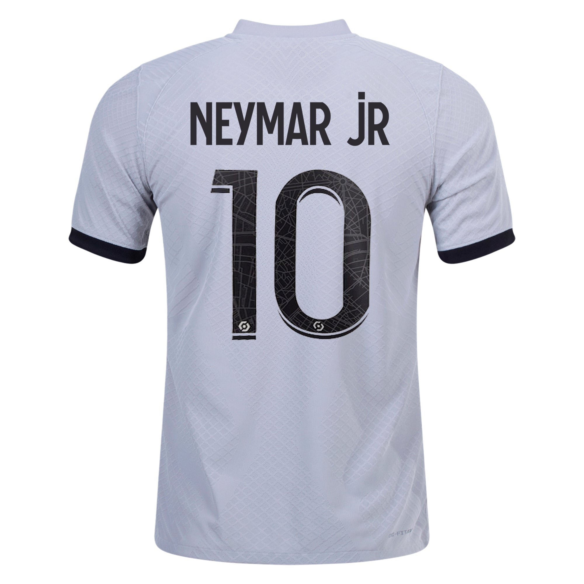 Men's Authentic Nike Neymar Jr Paris Saint-Germain Away Jersey 22