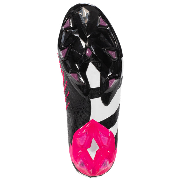 adidas Predator Accuracy.1 FG Firm Ground Soccer Cleats - Black/White/Pink