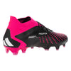 adidas Predator Accuracy.1 FG Firm Ground Soccer Cleats - Black/White/Pink