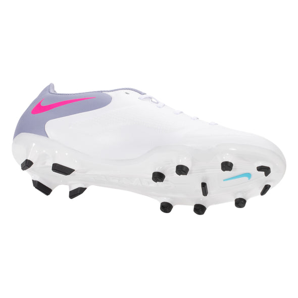 Nike Tiempo Legend 9 Academy FG/MG Soccer Cleat - White/Black/Blue/Pink