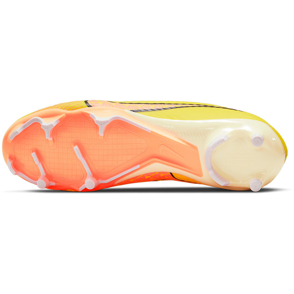 Nike Zoom Mercurial Vapor 15 Academy FG/MG Soccer Cleats - YellowStrike/SunsetGlow