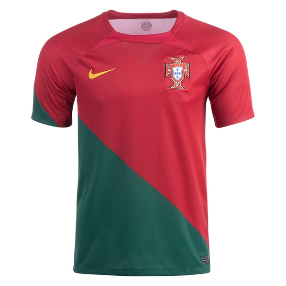 Kid's Replica Nike Portugal Home Jersey 2022