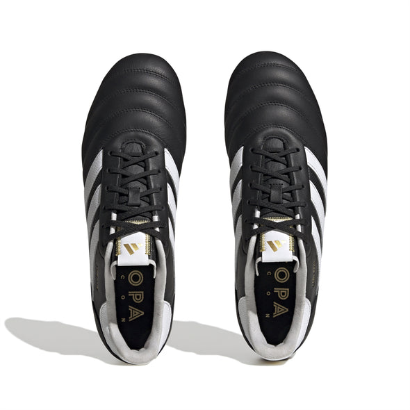 adidas Copa Icon FG Firm Ground Soccer Cleats - Black/White/Gold