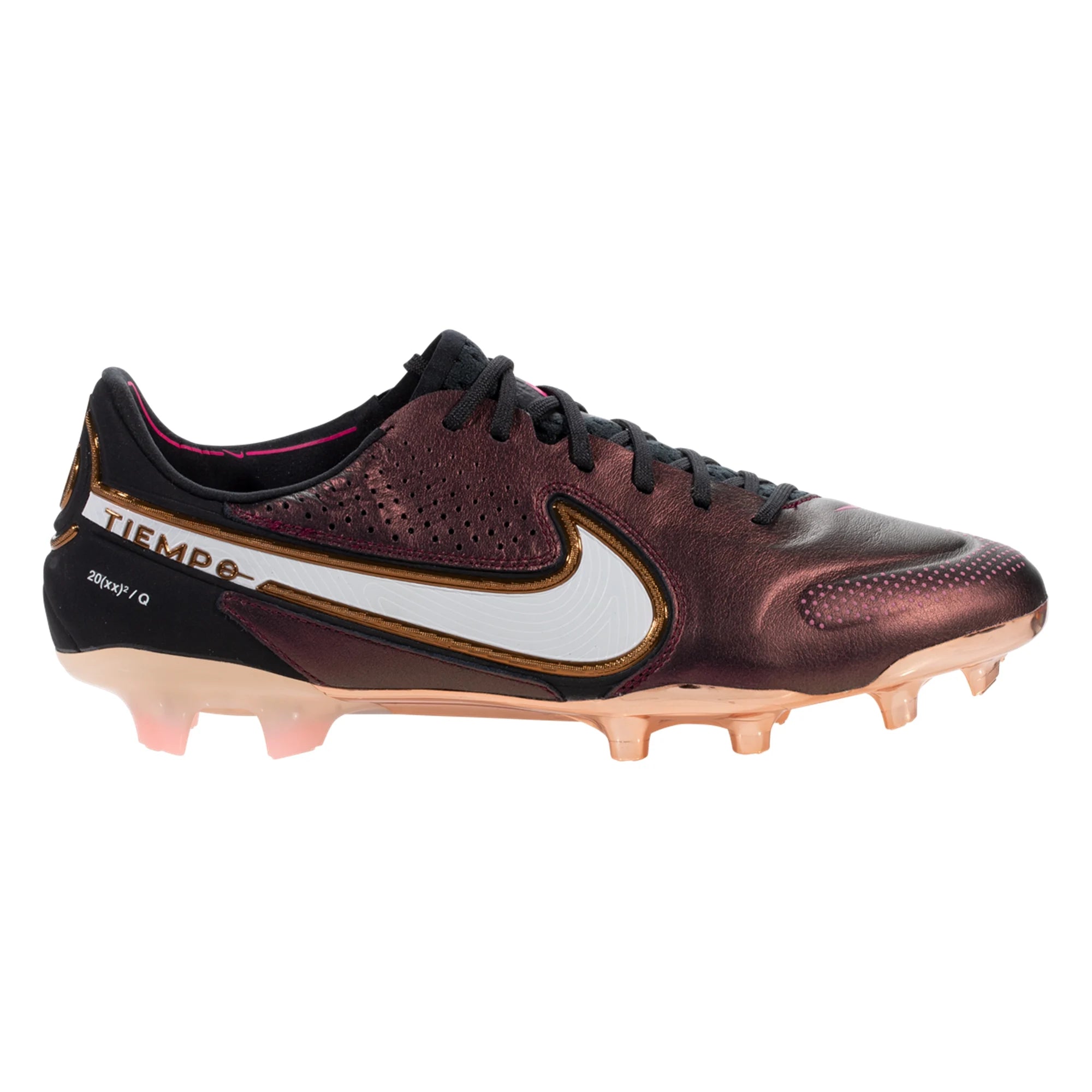 Nike Tiempo Legend 9 Elite Q FG Soccer Cleat Space Purple White