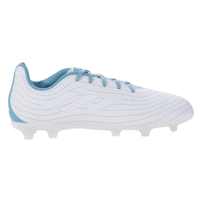 adidas Copa Pure.3 Parley Junior FG Firm Ground Soccer Cleat White/Grey/Blue - ID9331